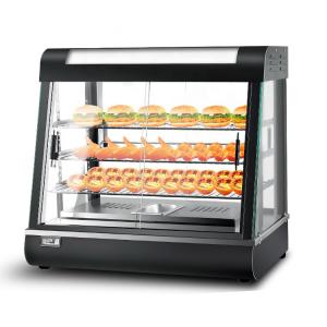 Quality Warmer and Heater Function Electric Display Showcase for Commercial Kitchen Hot Food wholesale