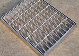 Quality Walkway Trench Drain Covers Stainless Steel 6mm Twist Steel Cross Bar wholesale