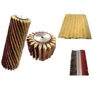 Quality Industrial Brush Sanding Wheel Sand Paper Brush For Woodworking Grinding wholesale
