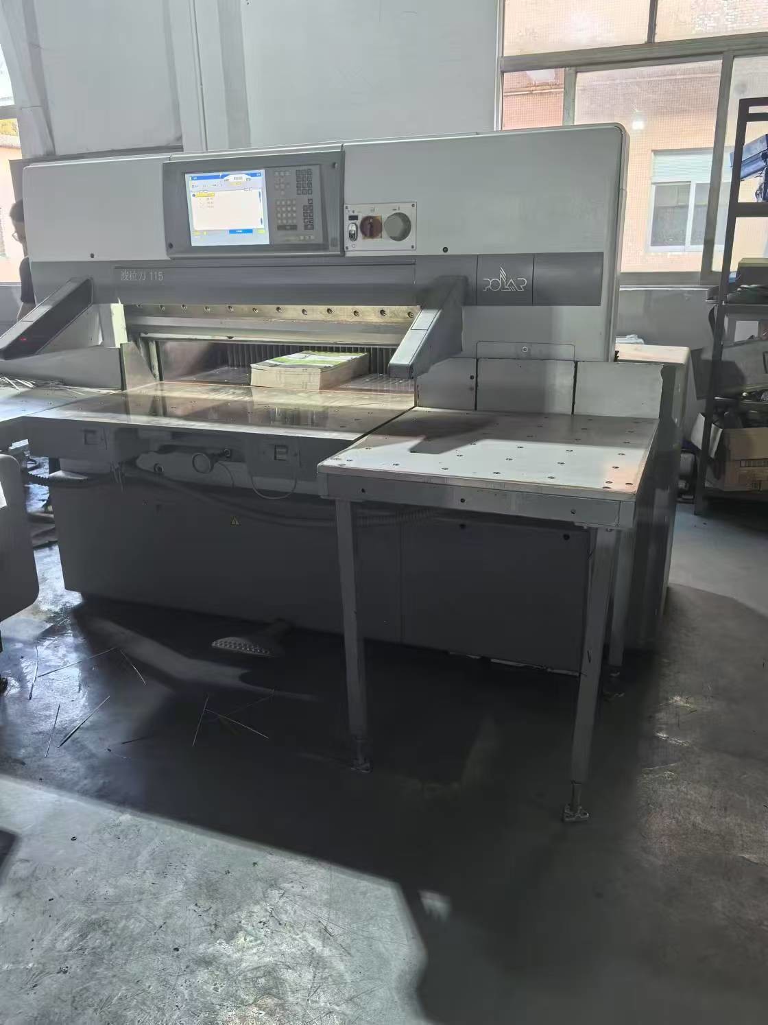 380v Germany Brand Second Hand Paper Cutter 115C Model