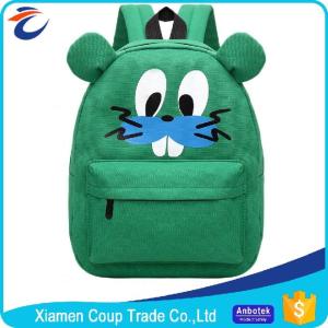 Quality Unisex Canvas Book Primary School Bag Kids Cartoon School Backpacks wholesale