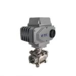 ISO 5211 High Pad Electric Actuated Ball Valve Stainless Steel Thread Connection
