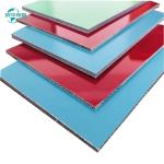 900mm 1000mm Brushed Aluminium Composite Panel Fire Retardant Acp Sheets SGS