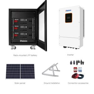 Quality 10kw Photovoltaic Solar Energy System with Akku Solar Battery Sustainable Home Energy wholesale