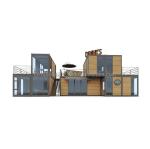 Modern Design 20ft or 40ft Food Bar Cafe Supermarket Store Container Store