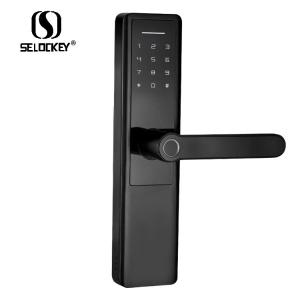 Quality Alarm Tuya Zigbee Card Key Fingerprint Door Locks wholesale