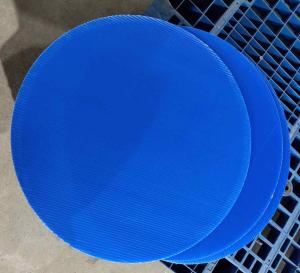 Quality Lightweight 10mm Plastic Corrugated Sheet Blue Yellow Polypropylene Hollow Sheet Waterproof wholesale