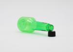 Plastic Green Color Cosmetic Spray Bottle 100ml Long Neck Size Screw Hot