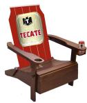 China Made Beer Cans Shaped Adirondack Chair