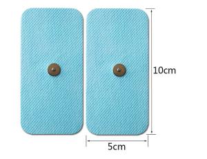 Quality QS-TECH physical therapy electrode pad 5x5cm snap button electrode wholesale