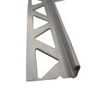 Brushed Stainless Steel Corner Tile Trim Edging Wall Decoration L Profile