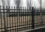 Pressed Punched Steel Fence Panels Commercial / Industrial Security Fencing