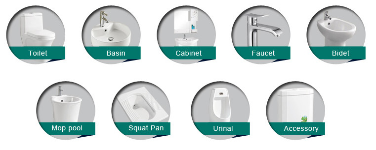 Floor Mounted Bidet Ceramic Refined , bathroom bidet 545*355*380 mm Size