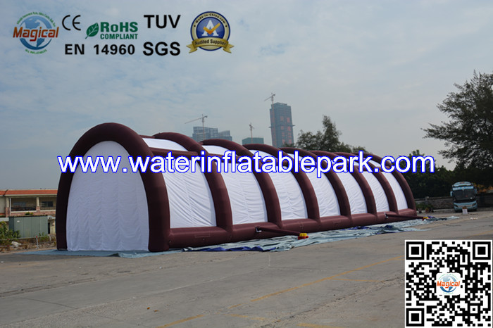 Longer Inflatable Tunnel Tent 20m x 10m For Rental Business