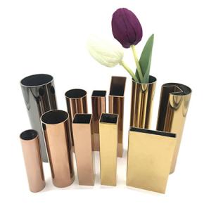 China Welded Round Ss Decorative Pipe Tubes 201 430 304 316 For Furniture Stainless Steel on sale