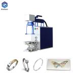 Mopa Gold Metal air cooling 60W Fiber Laser Marking Machine
