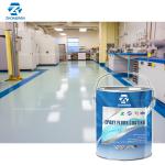 Two Compound Clear Epoxy Non Slip Coating For Industrial UV Resistance