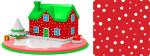 Silicone Rubber Christmas Tree Stacking Toy, Infant Kids Gift Color Recognition