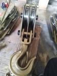 Casting Steel 50KG Hoisting Tackle Sheave Hoist Sheave
