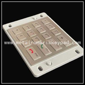 Quality Usb Keyboard Stainless Steel Ip67 In Blind Spot Information Kiosk wholesale