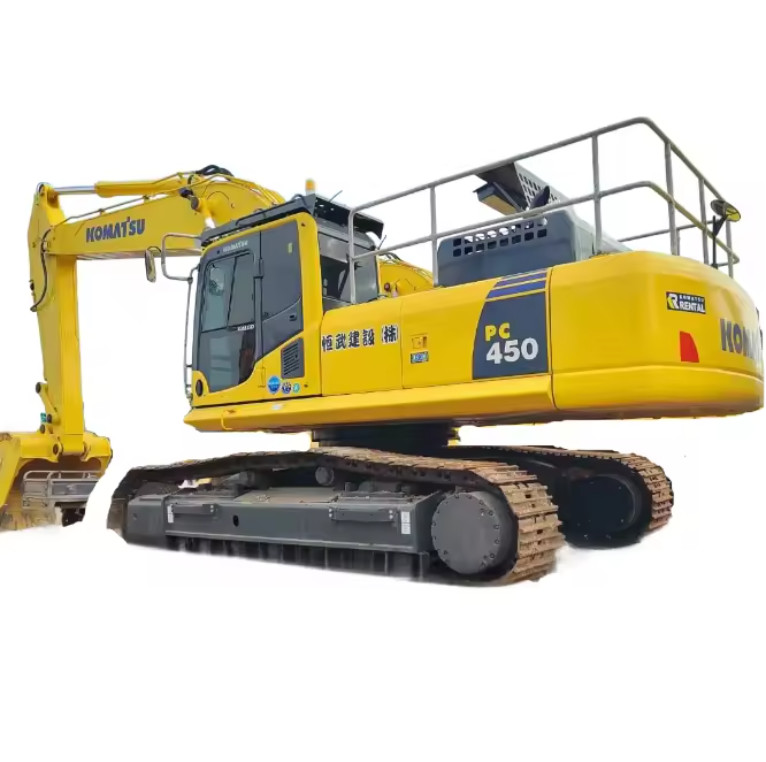 Construction Machinery 45 Tons Used Komatsu Excavator Pc450-8 Crawler Excavator Original Japan Komatsu 450-8 For Sale