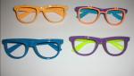 Wayfare Flip 3D Fireworks Glasses Eyewears / Platic Diffraction Glasses