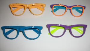 Quality Wayfare Flip 3D Fireworks Glasses Eyewears / Platic Diffraction Glasses wholesale