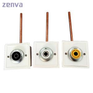 Quality DIN Metal Medical Gas Outlets Wall Mounted For O2 VAC Air N2 N2O CO2 wholesale