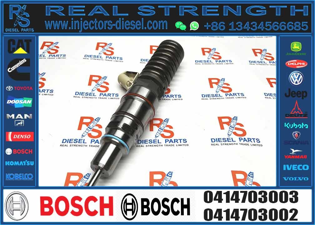 Hot Sell S60 14L N3 Common Rail Fuel Injector 0414703002 0414703003 0414703005 0414703007 5224920 For Iveco