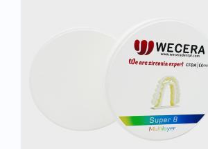 Quality Dental Yttria Stabilized Full Contour Zirconia Block B2 D98*25mm ISO CE Approved wholesale