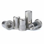 M8 Zinc Plated Knurled Tubular rivet Nut
