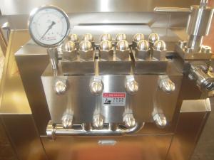 Quality 6000L/H Food Drink Liquid Homogenizer Machine Two Stage wholesale