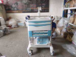 Quality Hospital Treatment Vehicle Medical Instrument Trolley Eco - Friendly ISO CE wholesale