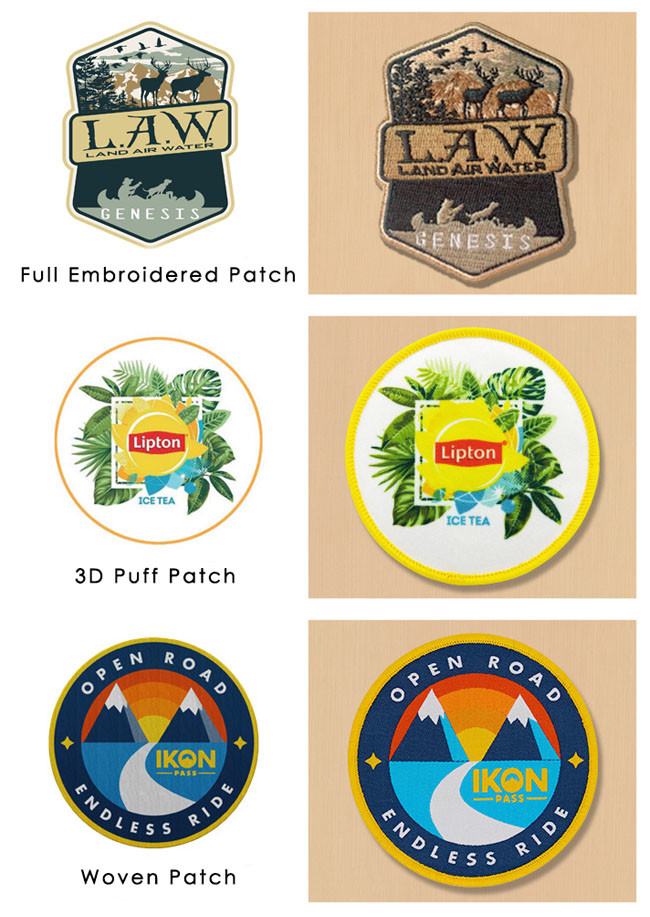 Cute Logo Clothing Embroidered Patches Felt Chainstitch For Garments Bedding