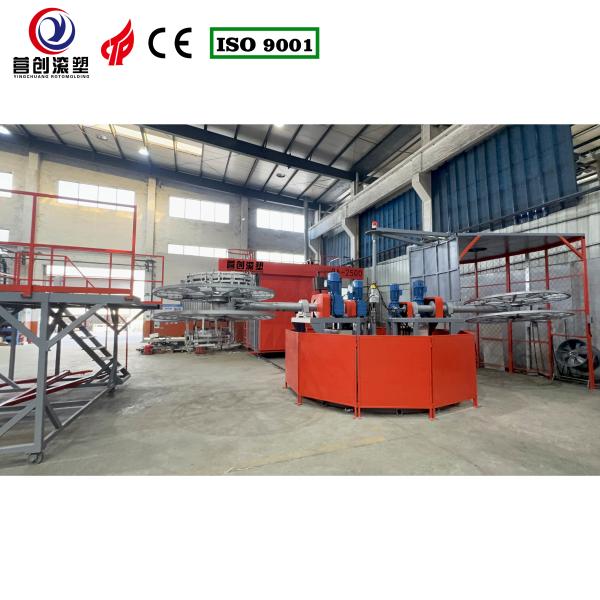 Manufacturing Plant Rotational Molding Equipment with Customizable Air Cooling
