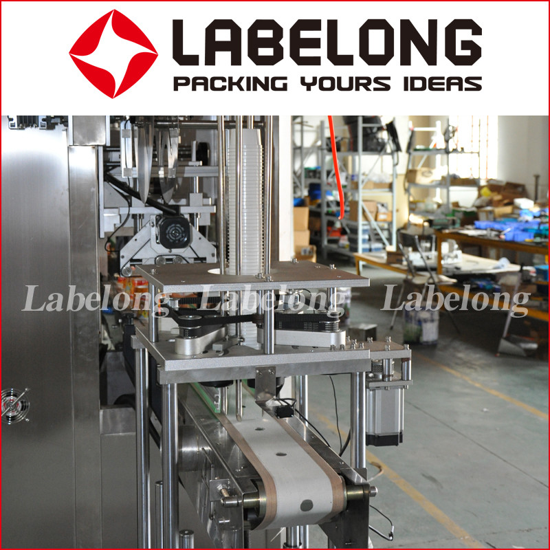 12000BPH Automatic Labeling Machine Magic Eye Control Feeding Material