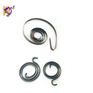 Quality Customized Retractable Clock Cable Spiral Flat Coil Torsion Spring Metal wholesale