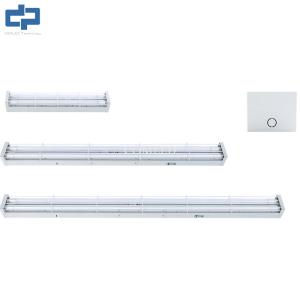 Quality Weatherproof 2FT T8 Twin Led Tube Light Fitting Double Tube LED Light 18W 2800K 6500K wholesale