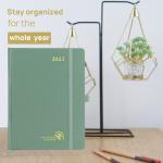 Compact Handy Hardcover Weekly Planner 6.63x8.75 Inch Medium Size