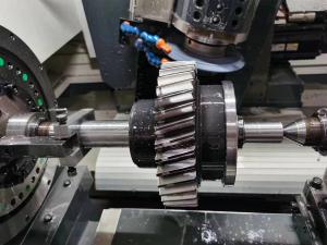 Quality Steel Grinding Single Helical Gear High Speed Train Transmission 17CrNiMo6 ISO 6 Grade wholesale