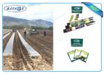 Black or White Color Non Woven Landscape Fabric , 3% UV Polypropylene Non Woven