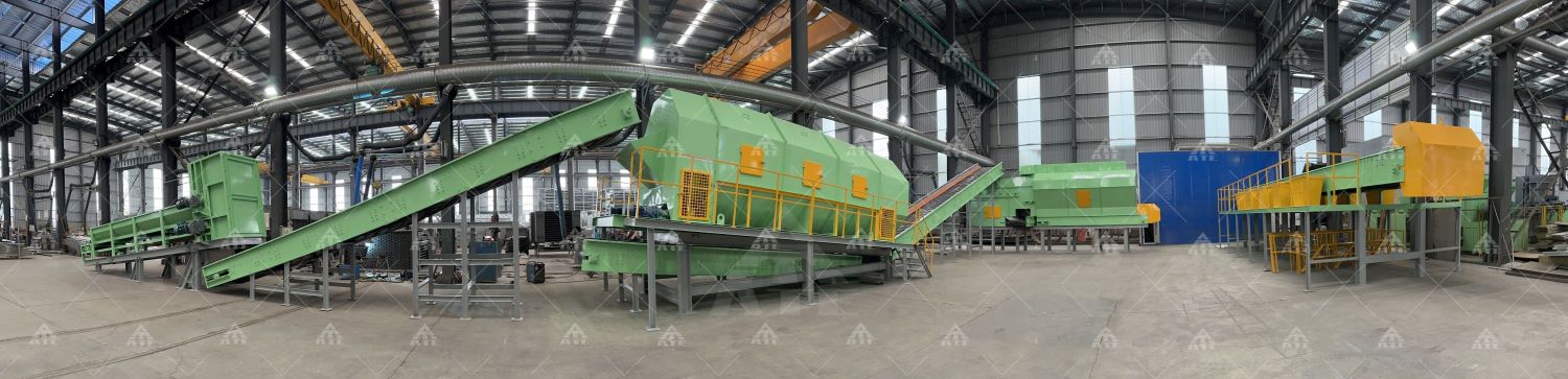 Household Municipal Solid Waste Screening Machine Garbage Separator Machine