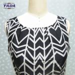 Wholesale latest clubwear sexy spandex print elegant ladies executive dresses