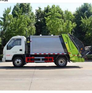 Quality Foton 115hp Waste Compactor Truck 4X2 6 Wheels Garbage Bin Truck wholesale
