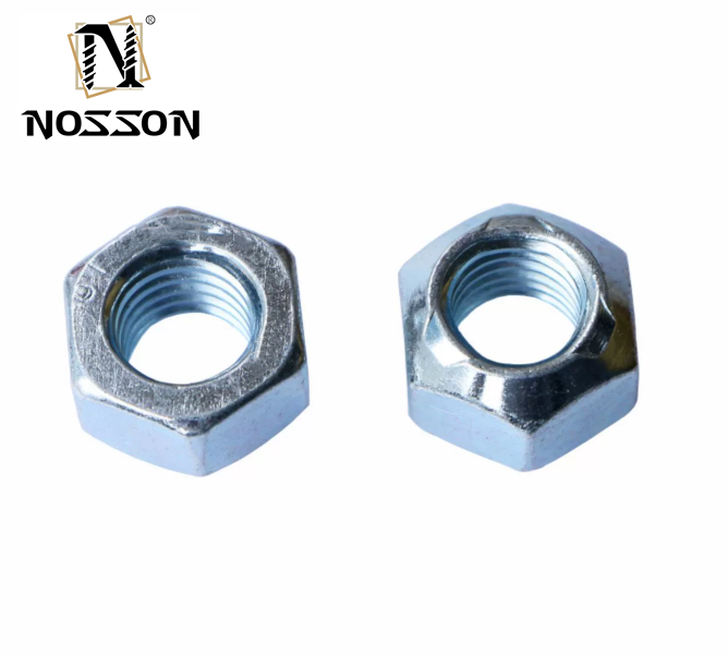 Zinc Yellow-Chromate Plated Carbon Steel Galvanized Cone Nut for Automobile DIN980/ISO7042 Metric Measurement System