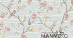 Embossed Vinyl Wallpaper Flowers And Birds Soil Case Classic Style