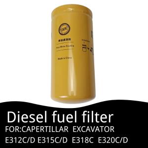Quality 1R-0751 Excavator Diesel Fuel Filter FOR ERPILLAR E312C/D E315C/D E318/C E320C/D wholesale