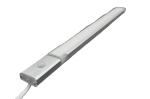 White color side 17W 1200mm length liner LED side view cabinet light with Sensor