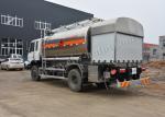 Aviation Kerosene Fuel Dispenser Truck , 10 Tons Gas Delivery Truck Customized