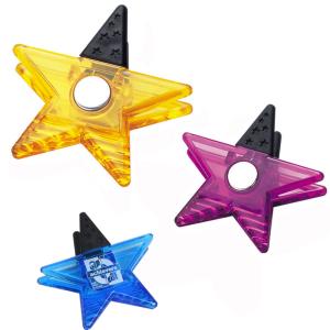 Quality Colroful Promotional Magnetic Star Clip Gifts Office Supplies Logo Customized wholesale